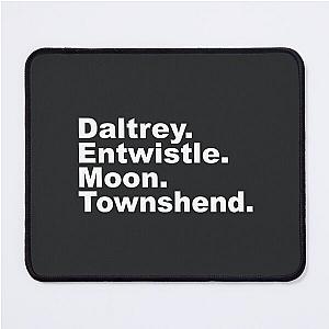The Who Fan Gifts Under 20 The Who Band Roger Mouse Pad