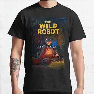 The Wild Robot Futuristic Animation 2024 Movies T-Shirt