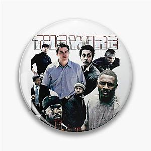 The Wire Vintage 90s Style Bootleg Pin