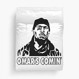 Black ormar is coming the wire Duvet Cover