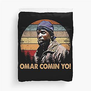 retro face ormar is coming the wire Duvet Cover