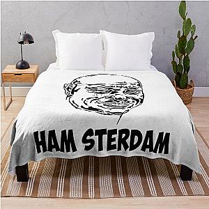 Ham sterdam ormar is coming the wire Throw Blanket