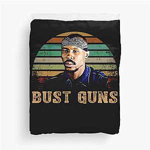 Retro bust guns ormar is coming the wire Duvet Cover