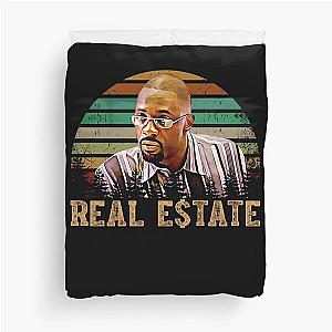 Retro real estate ormar is coming the wire Duvet Cover