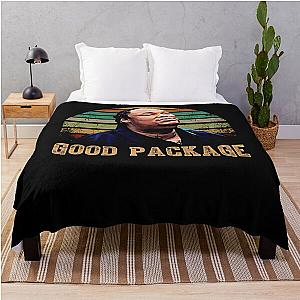 Good package retro ormar is coming the wire Throw Blanket