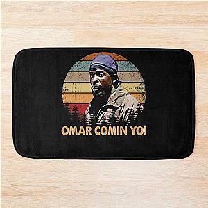 retro face ormar is coming the wire Bath Mat