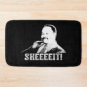 Cute face ormar is coming the wire Bath Mat