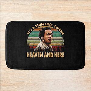 Heaven and here ormar is coming the wire Bath Mat