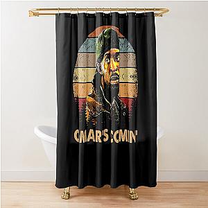 ormar is coming the wire Shower Curtain