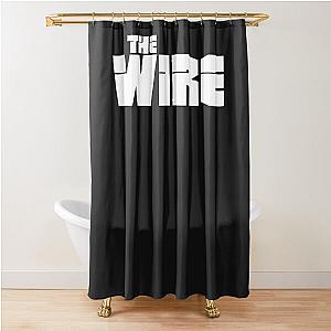 Best seller the wire logo merchandise Shower Curtain