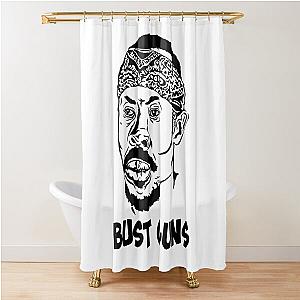 Bust guns ormar is coming the wire Shower Curtain