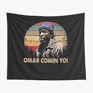 retro face ormar is coming the wire Tapestry