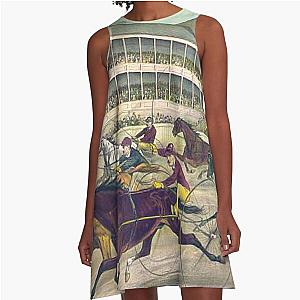 Harness Race to the Wire A-Line Dress