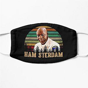 Retro ham sterdam ormar is coming the wire Flat Mask