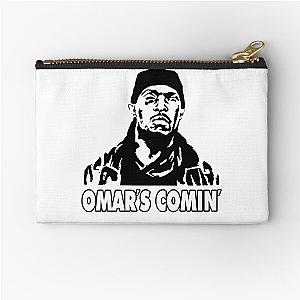 Black ormar is coming the wire Zipper Pouch