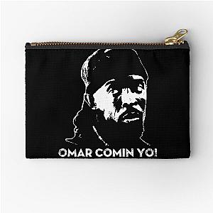 cool face ormar is coming the wire Zipper Pouch