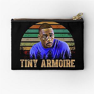 Tiny armoire vintage ormar is coming the wire Zipper Pouch