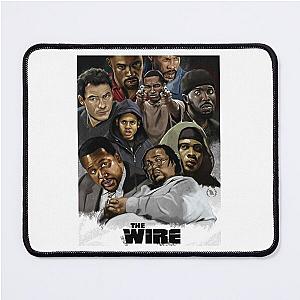 The Wire Tv Series James Mcnulty Detective Team Investigate Crime Drug Lord The   Retro Vintage Mouse Pad