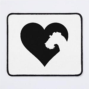 The Heart of the Wire Fox Terrier Lover Mouse Pad