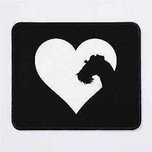 The Heart of the Wire Fox Terrier Lover Mouse Pad