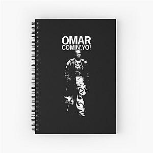 Mens My Favorite Omar Comin The Wire Gifts Music Fans Spiral Notebook