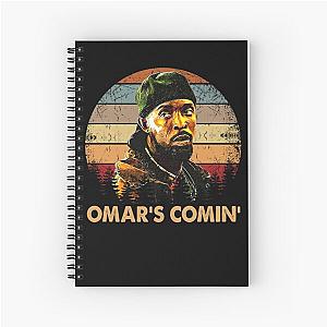 ormar is coming the wire Spiral Notebook