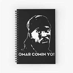 cool face ormar is coming the wire Spiral Notebook