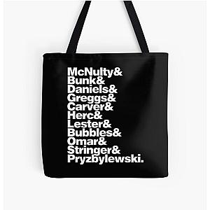 THE WIRE All Over Print Tote Bag