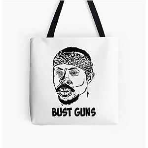 Bust guns ormar is coming the wire All Over Print Tote Bag