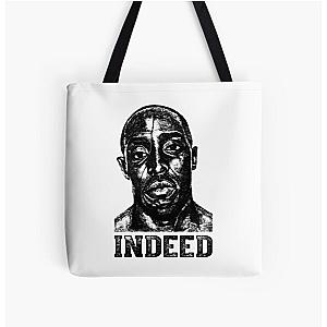 Black face indeed ormar is coming the wire All Over Print Tote Bag