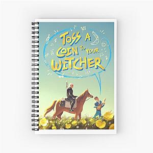 Toss a coin to your witcher Spiral Notebook