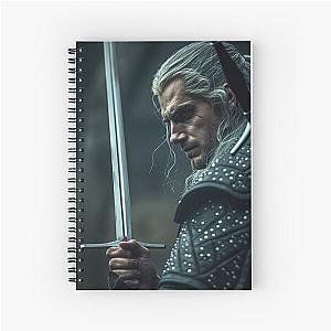 The Witcher - Henry Cavill Portrait Spiral Notebook