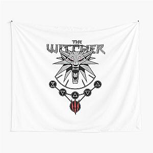 White Wolf Witcher  Tapestry