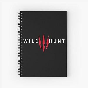 Wild Hunt (White) Spiral Notebook