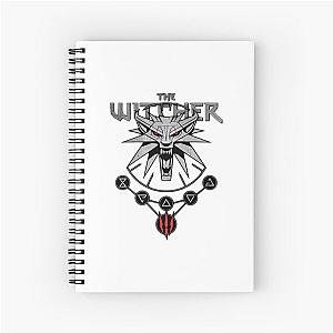 White Wolf Witcher  Spiral Notebook