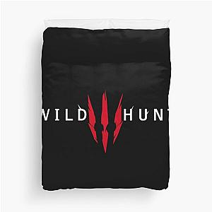 Wild Hunt (White) Duvet Cover