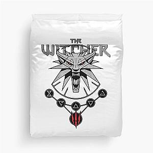 White Wolf Witcher  Duvet Cover