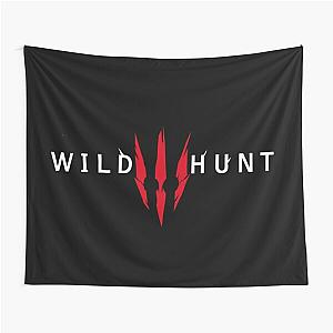 Wild Hunt (White) Tapestry