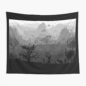 of FULL WITCHERSCAPE Tapestry