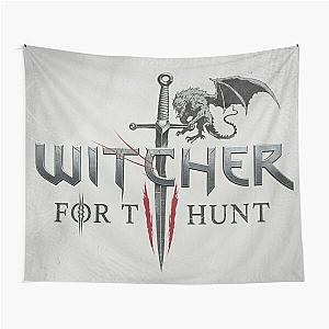 Witcher For The Hunt  Tapestry