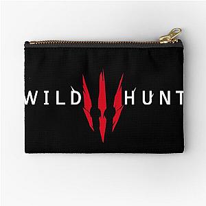 Wild Hunt (White) Zipper Pouch