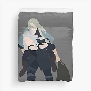 The Witcher & Princess Cirilla of Cintra cute Duvet Cover