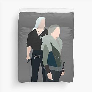 The Witcher & Princess Cirilla of Cintra Duvet Cover