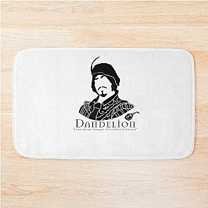 Dandelion Vector Artwork The Witcher 3 Bath Mat