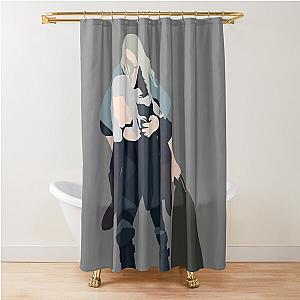 The Witcher & Princess Cirilla of Cintra cute Shower Curtain