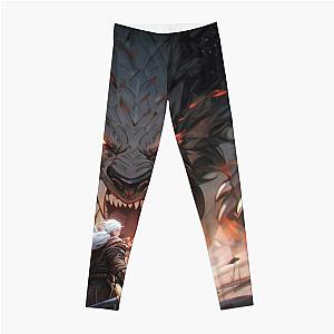 Gaming in The Witcher Universe Leggings