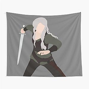 The Witcher - Ciri with her sword Tapestry