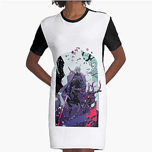 The Witcher Hunting Monsters Graphic T-Shirt Dress