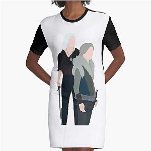 The Witcher & Princess Cirilla of Cintra Graphic T-Shirt Dress