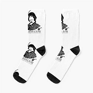 Dandelion Vector Artwork The Witcher 3 Socks